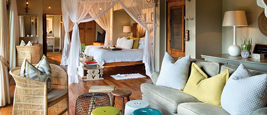 Private Luxury Suite Lounge Lion Sands Narina Lodge Sabi Sand Private Game Reserve