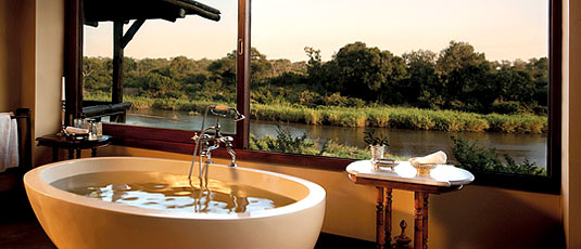 Suite Bathroom River View Lion Sands Narina Lodge Sabi Sand Private Game Reserve Accommodation Booking