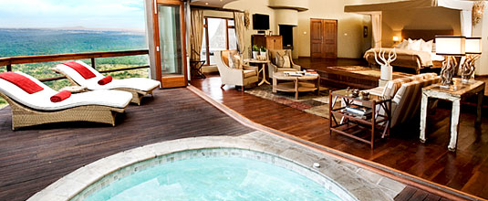 Ulusaba Cliff Lodge Luxury Suite Deck Plunge Pool Ulusaba Private Game Reserve Sabi Sand Private Game Reserve