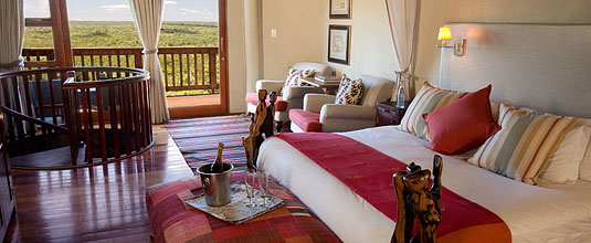 Rock Lodge Room at Ulusaba Private Game Reserve - Sabi Sand Private Game Reserve. Luxury Safari Lodge Bookings