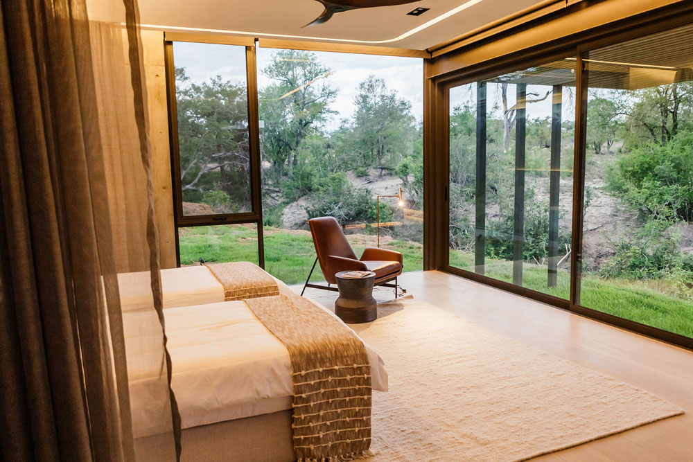 Twin Bedroom - Cheetah Plains - Cheetah Plains Private Game Reserve - Sabie and Sand Rivers Ecosystems - Greater Kruger National Park, South Africa